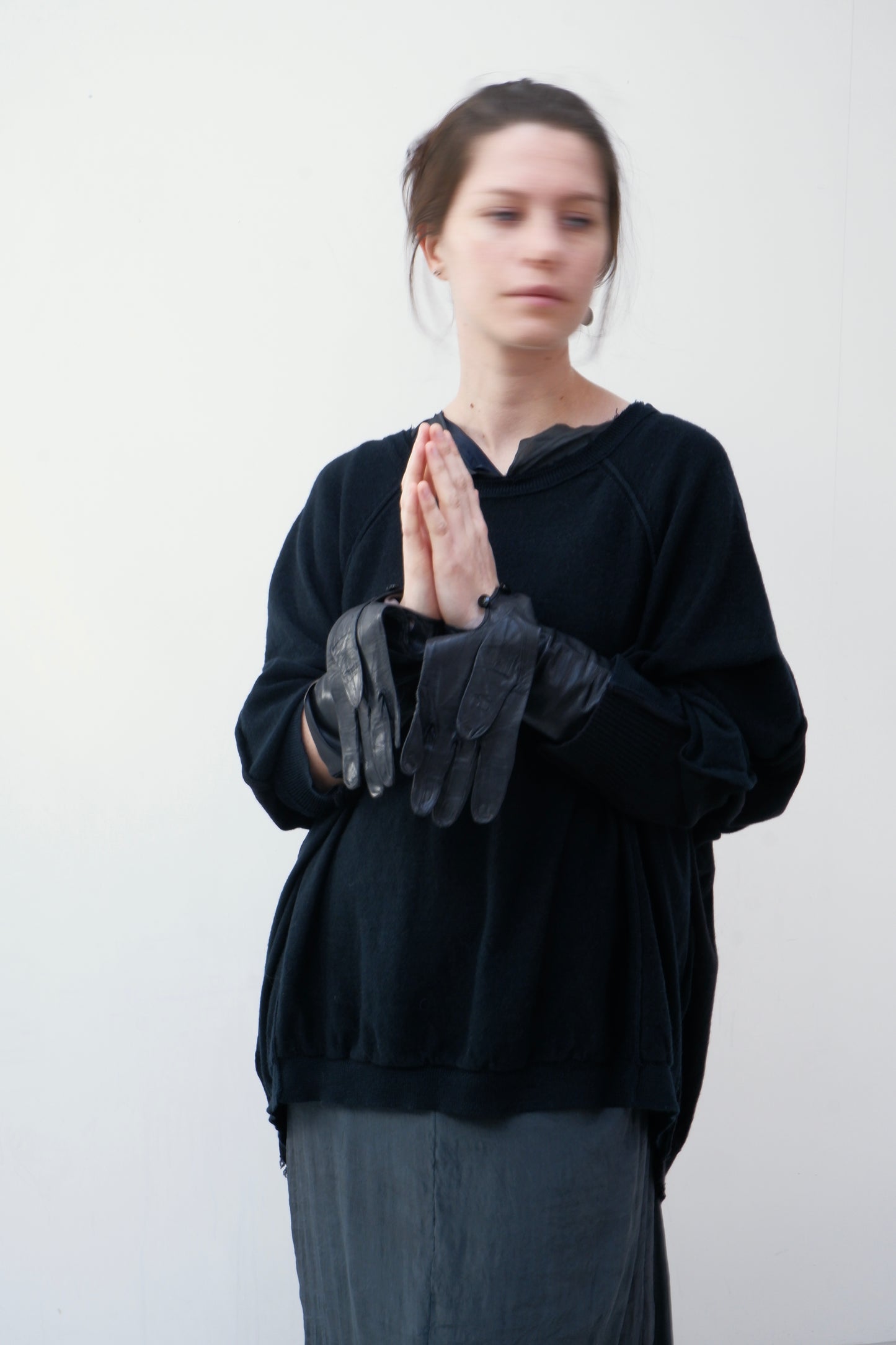 '2 sides' merino jumper