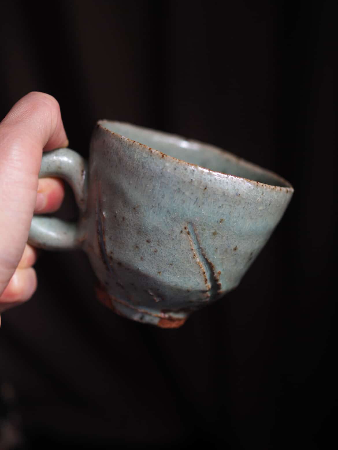 Footed mug