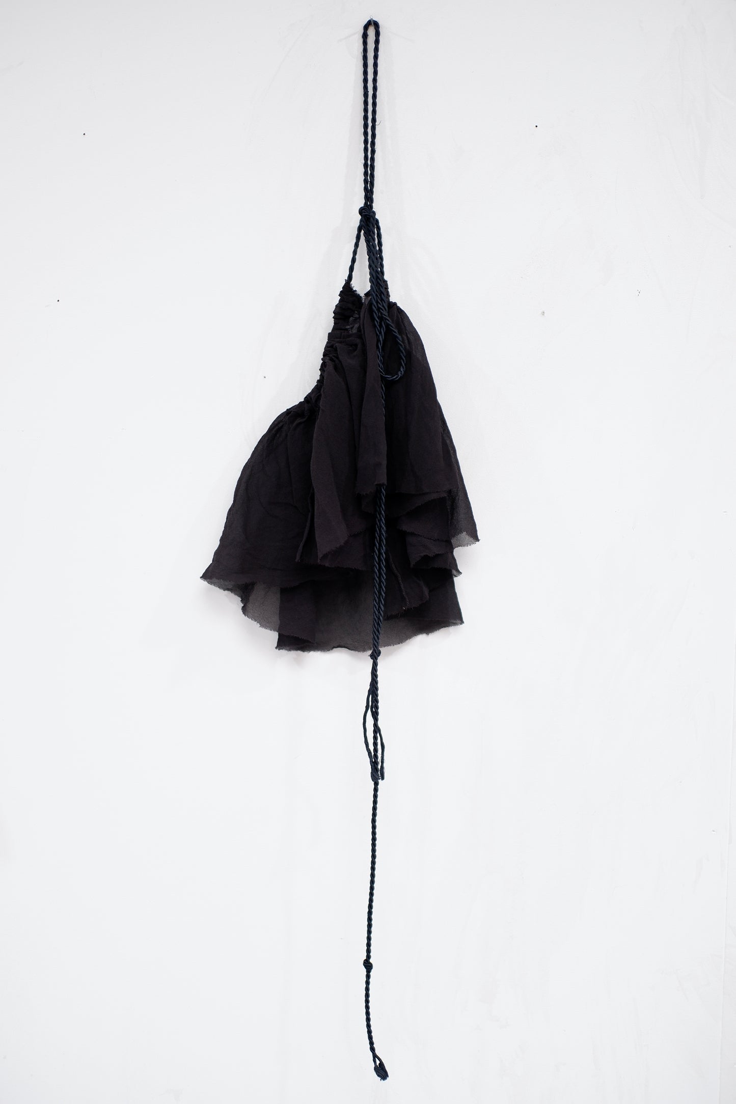 Dark Brown Silk Collar or Cuff