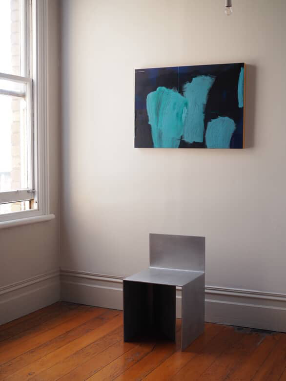 Steal chair by Kevin Thorne