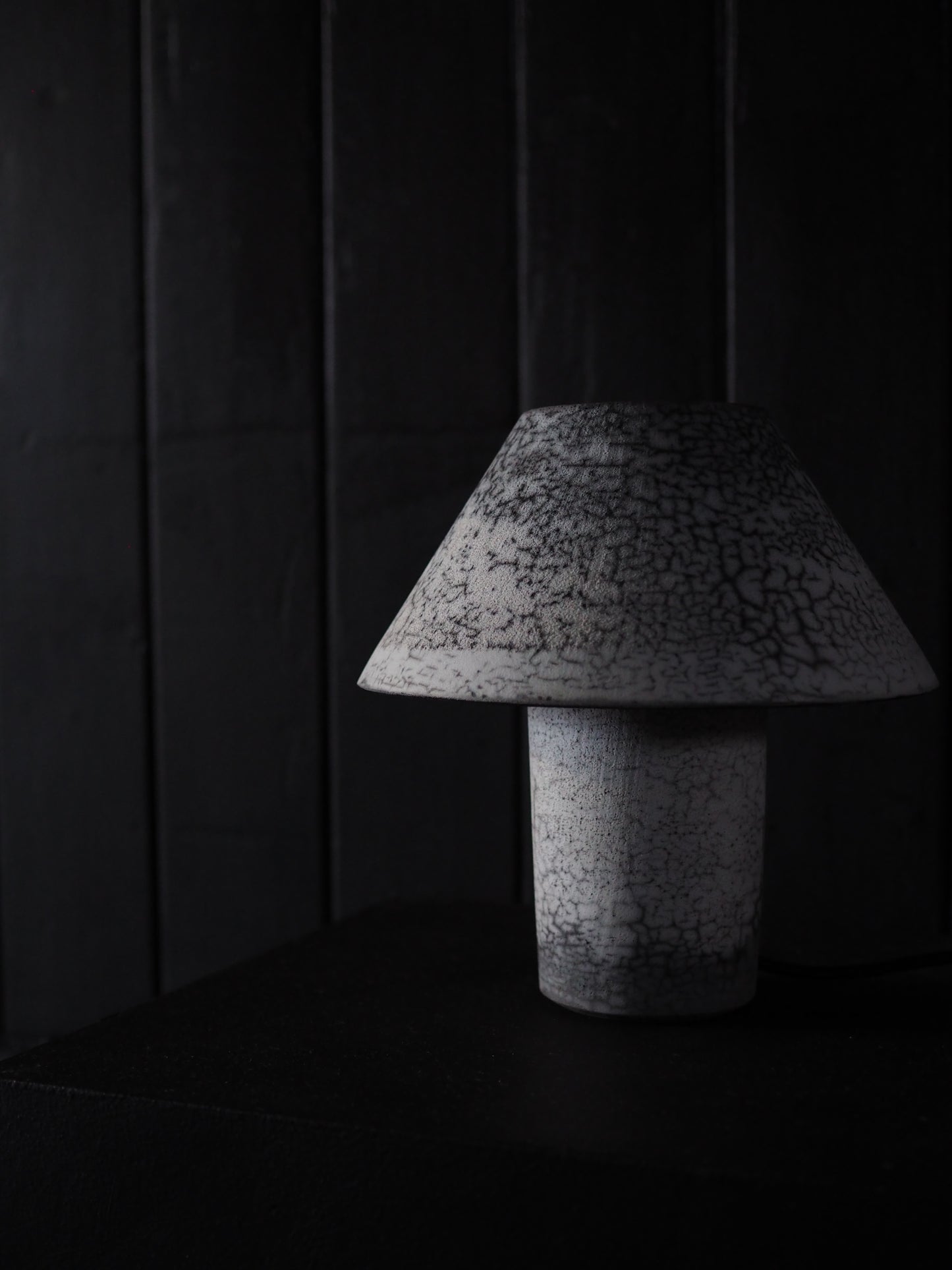 Raku Ceramic Lamp