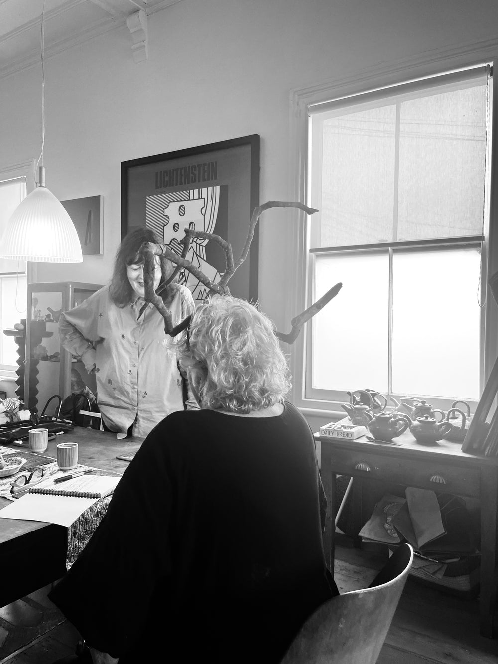 Bronwynne Cornish & Deborah Smith  -   The Departure Lounge & Conversation with Stones - Gallery Image