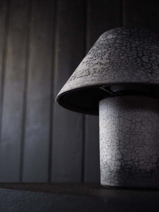 Raku Ceramic Lamp