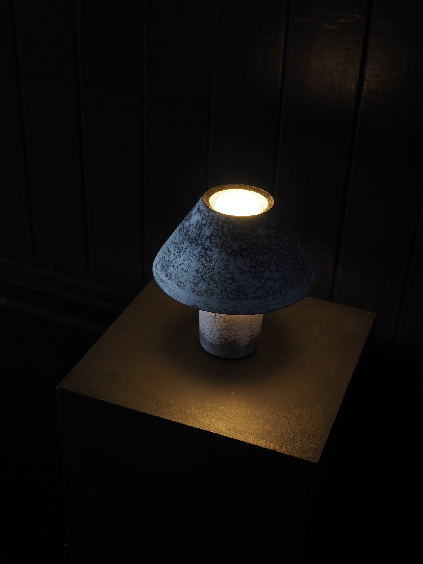 Raku Ceramic Lamp