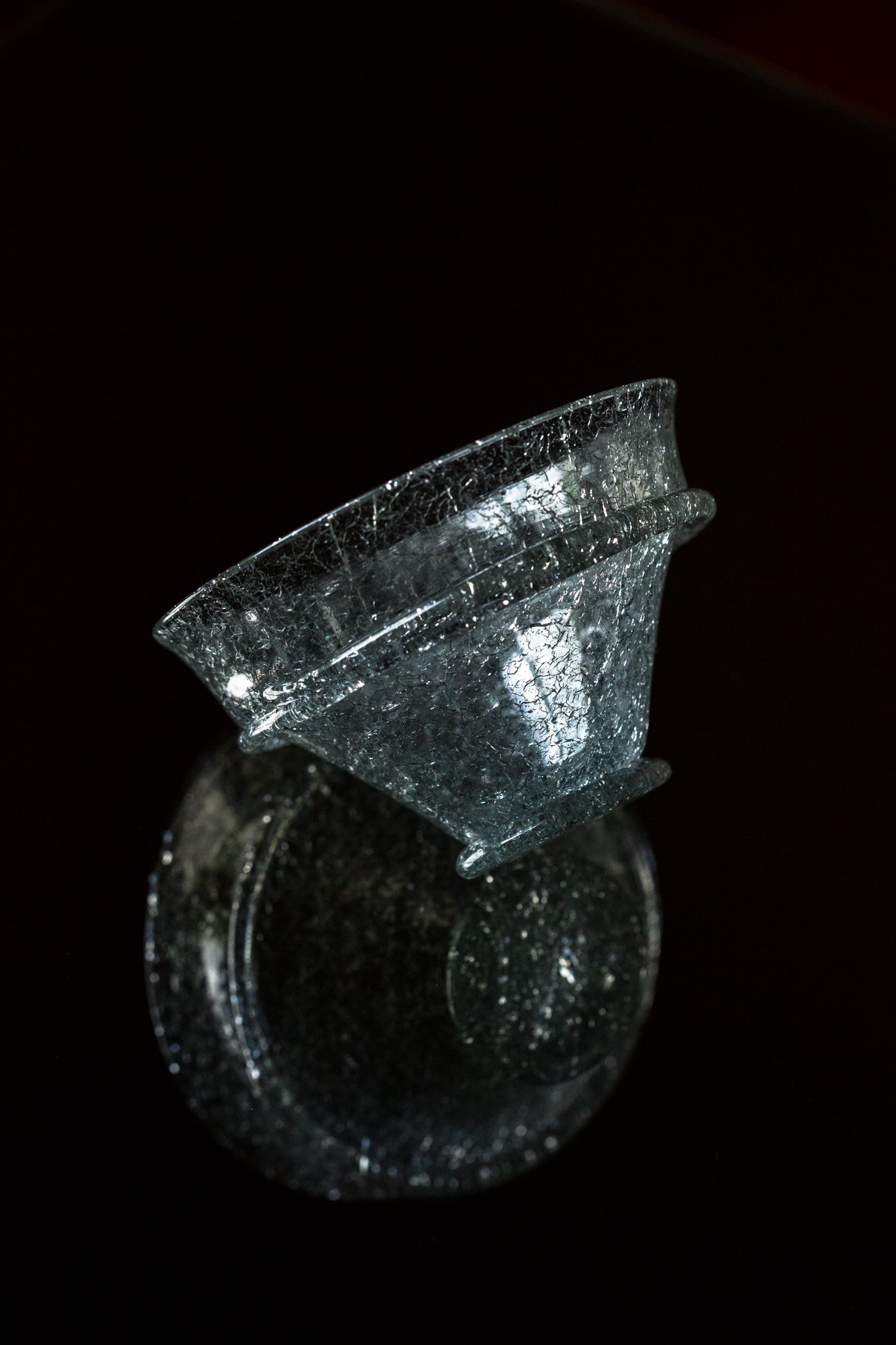Glass Sculpture, 'Collecting Photos' Ver.1