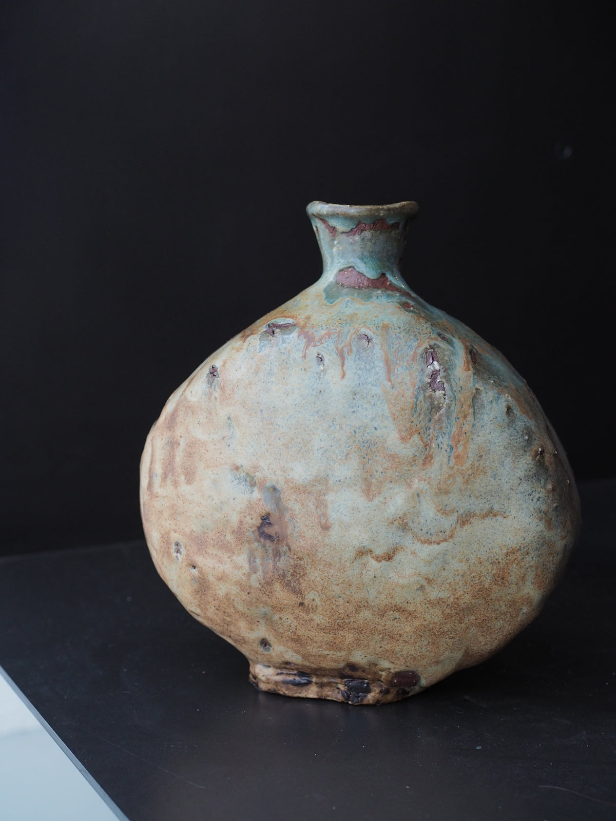 Flattened Bottle