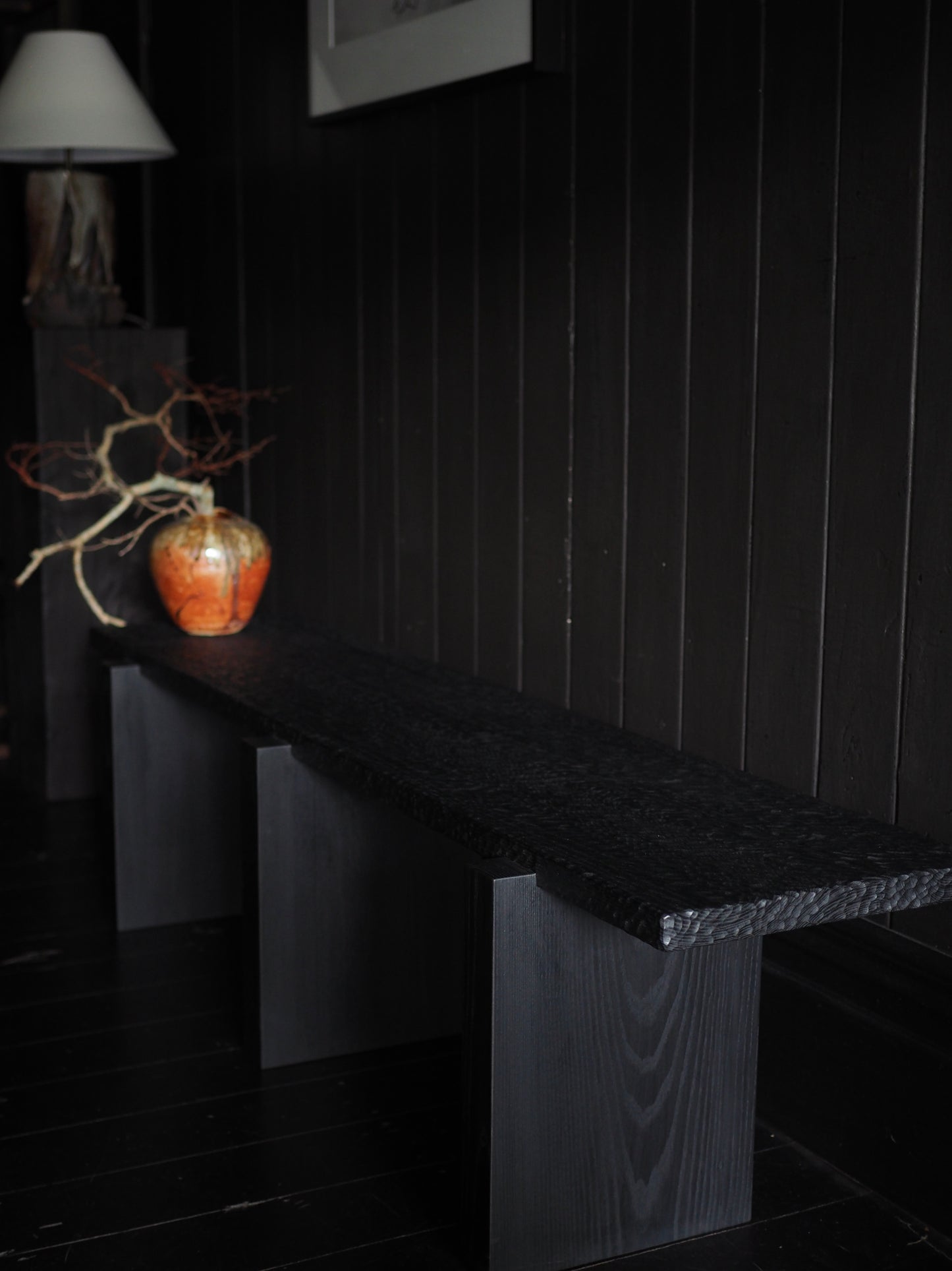 Midnight Ripple Bench