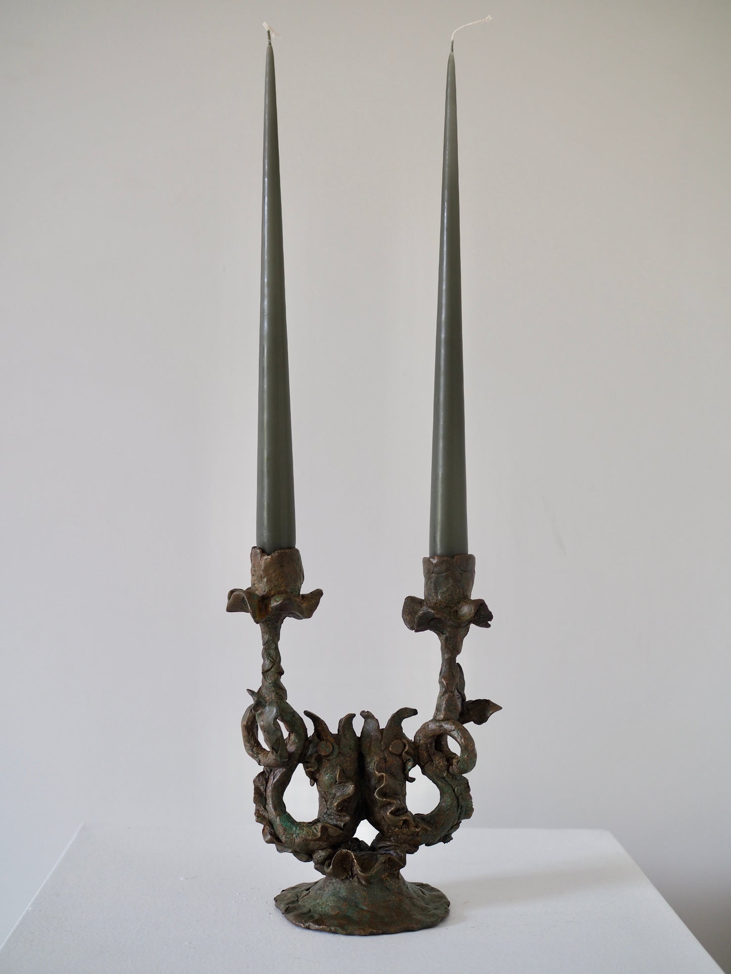 Double Dolphin Candelabra