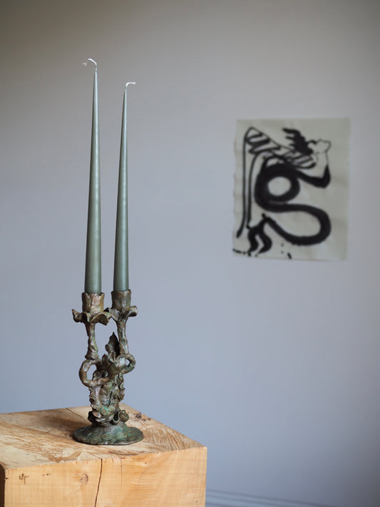 Double Dolphin Candelabra