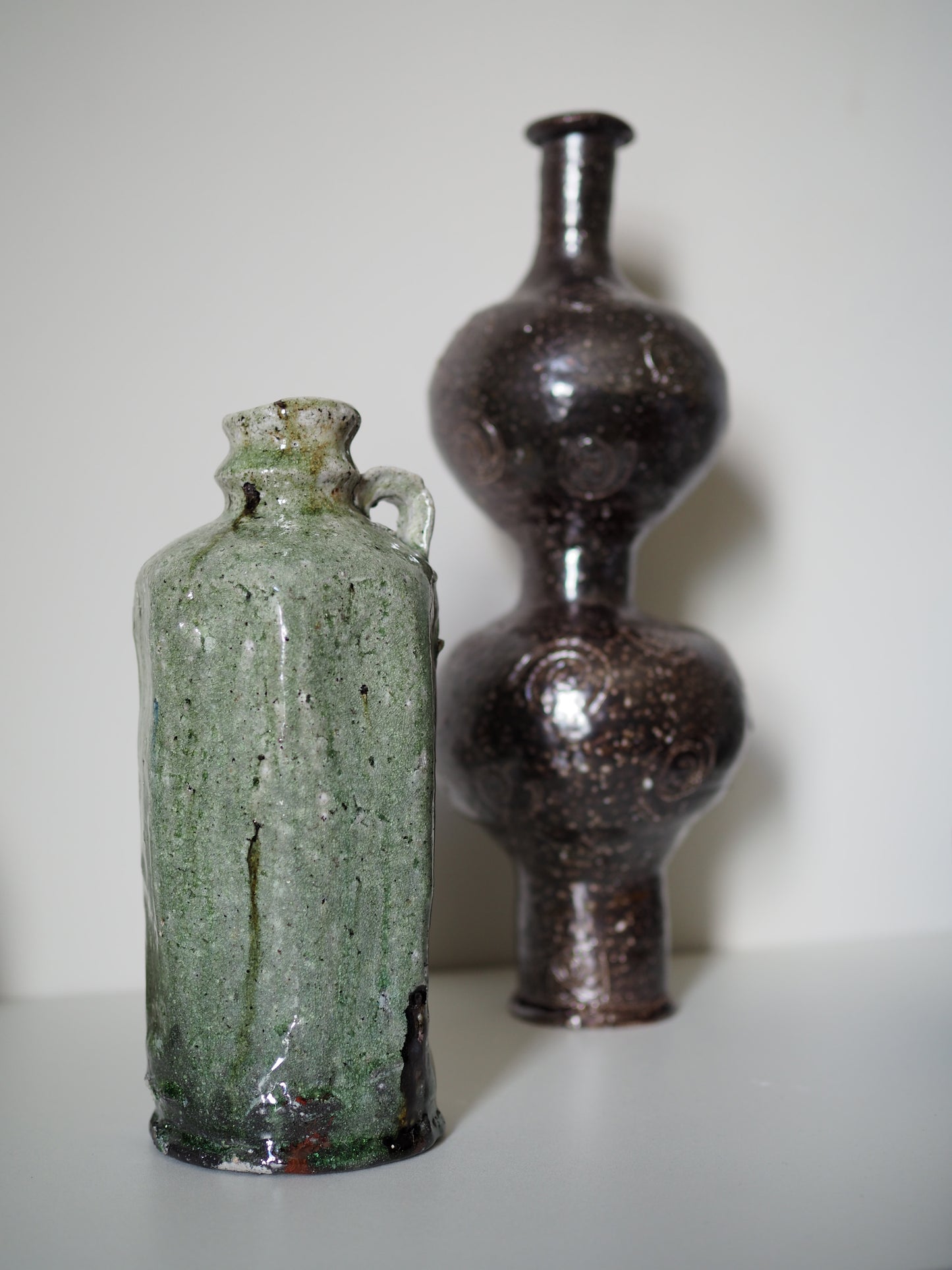 Green Bottle / Green Vase