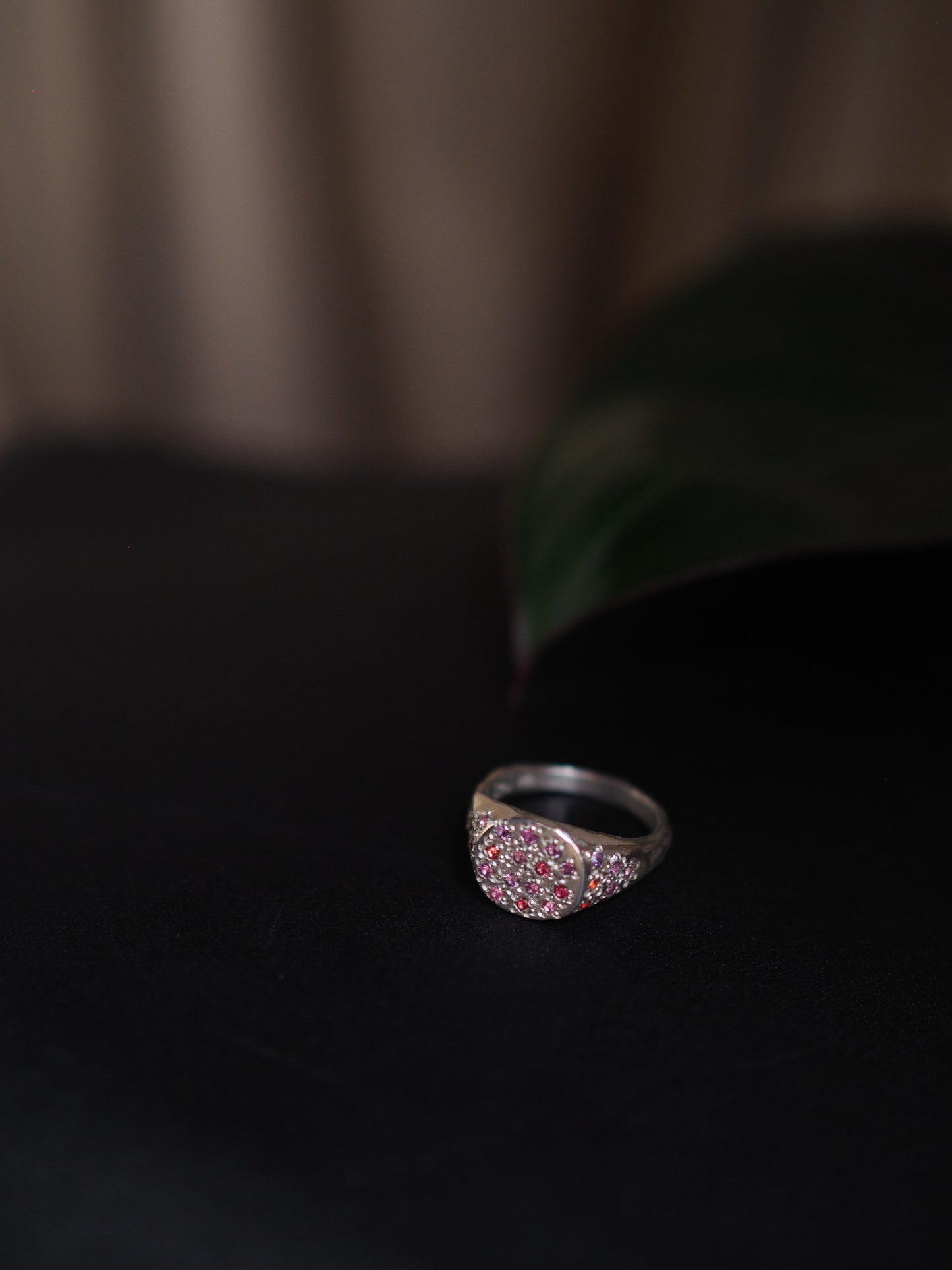 Speckled Signet Ring