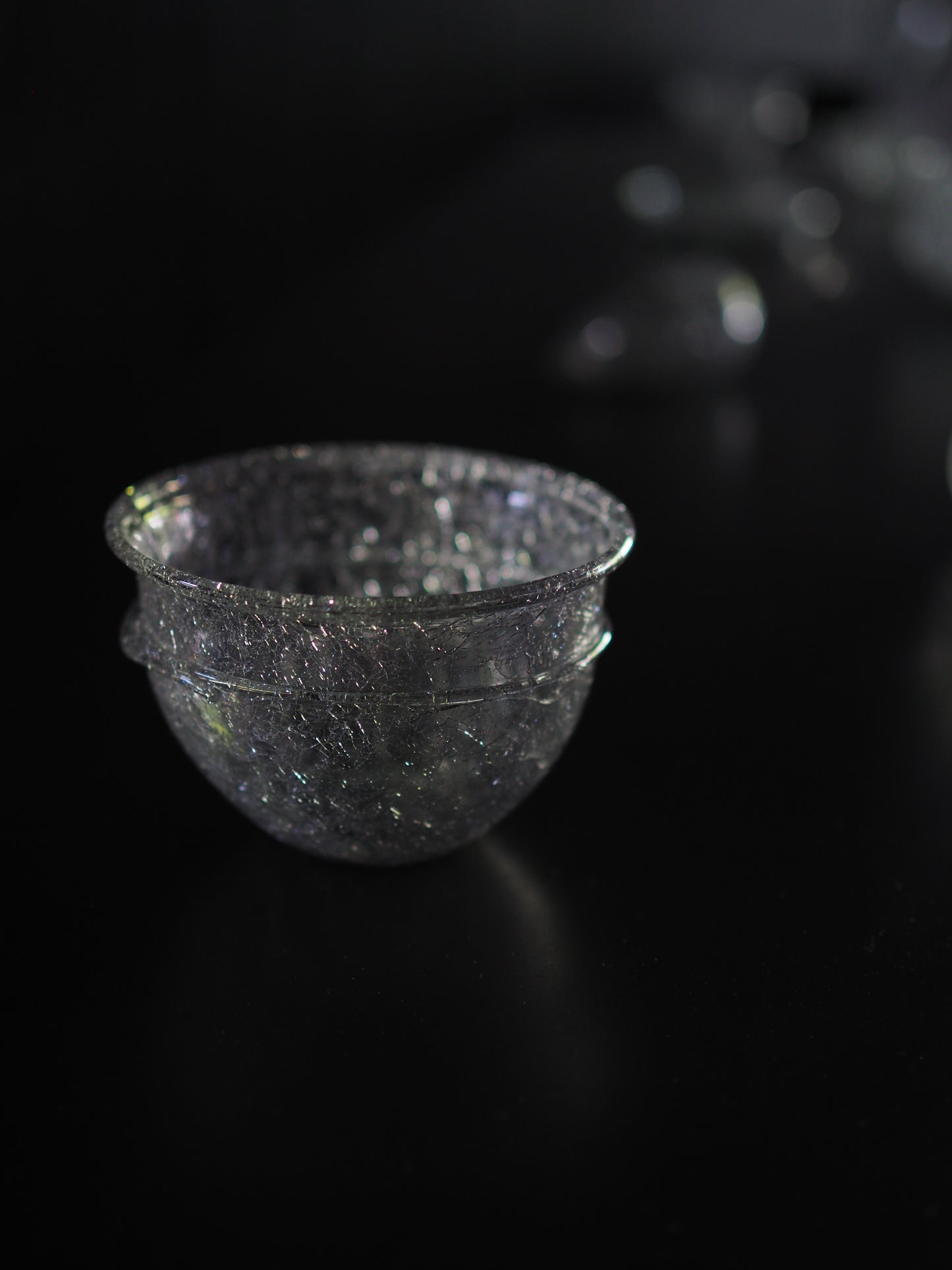 Glass Sculpture, 'Collecting Photos' Ver.4