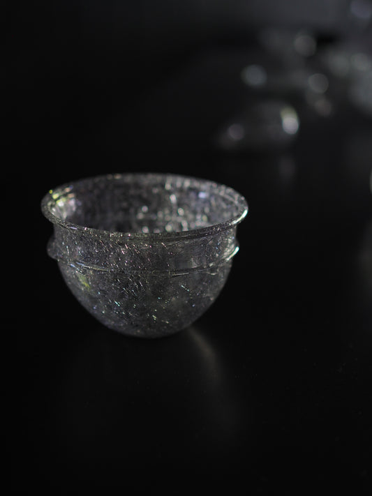 Glass Sculpture, 'Collecting Photos' Ver.4