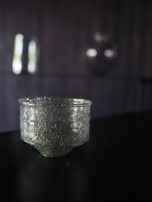 Glass Sculpture, 'Collecting Photos' Ver.5