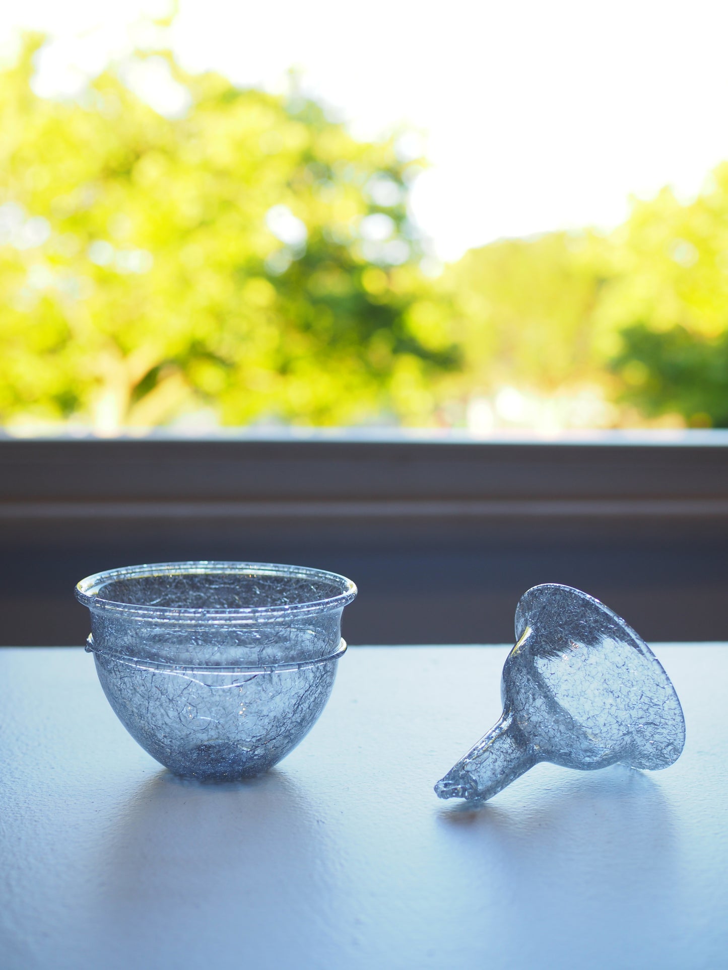 Glass Sculpture, 'Collecting Photos' Ver.4