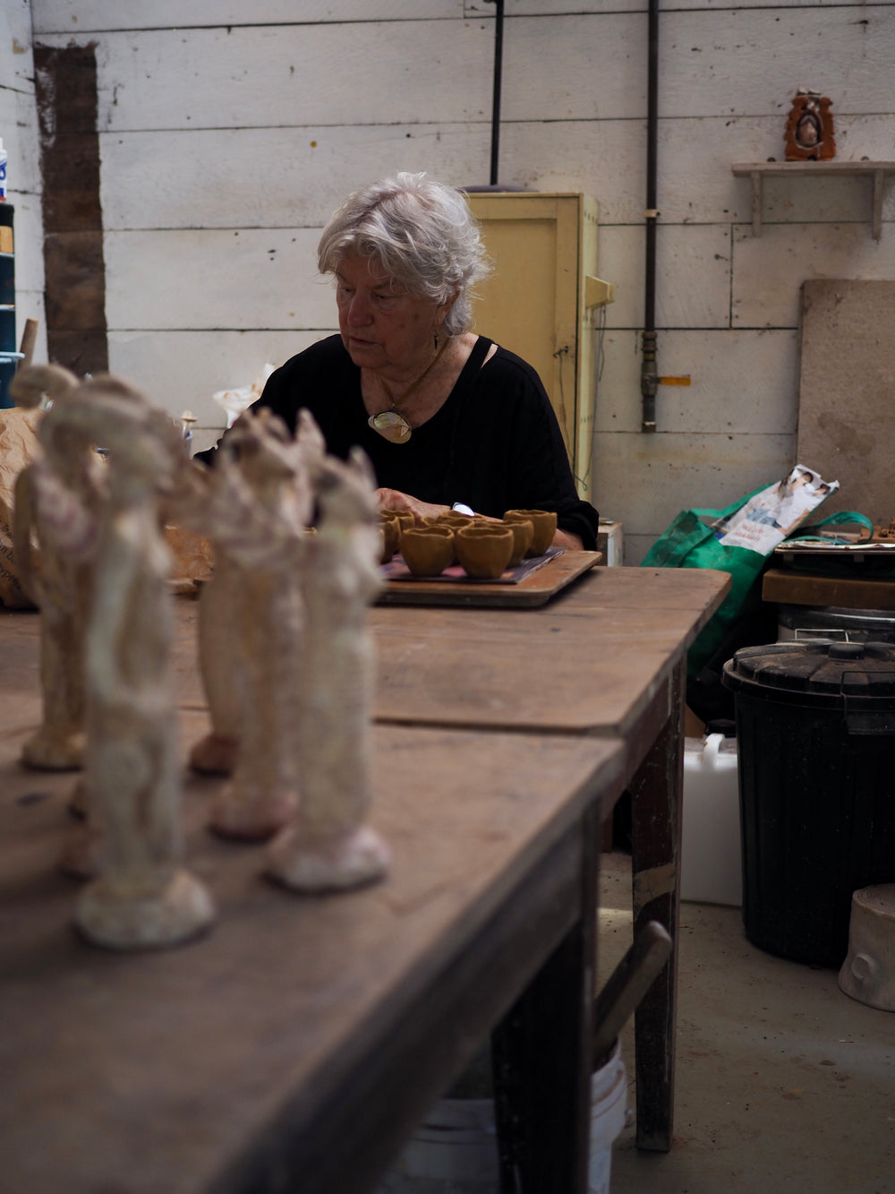 Bronwynne Cornish & Deborah Smith  -   The Departure Lounge & Conversation with Stones - Gallery Image