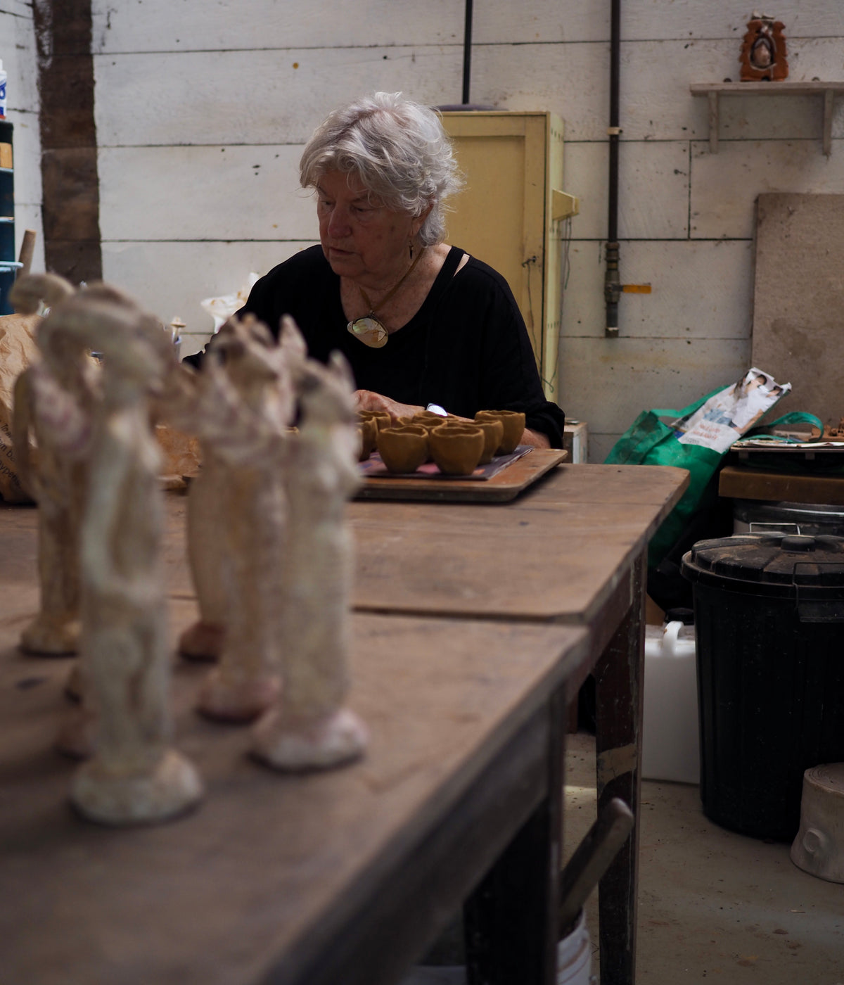 Bronwynne Cornish & Deborah Smith  -   The Departure Lounge & Conversation with Stones - Gallery Image