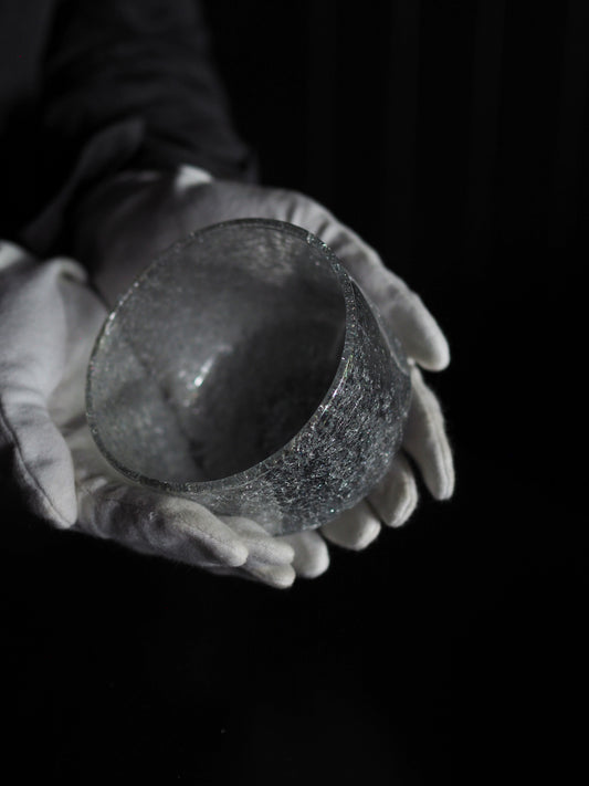 Glass Sculpture, 'Collecting Photos' Ver.6