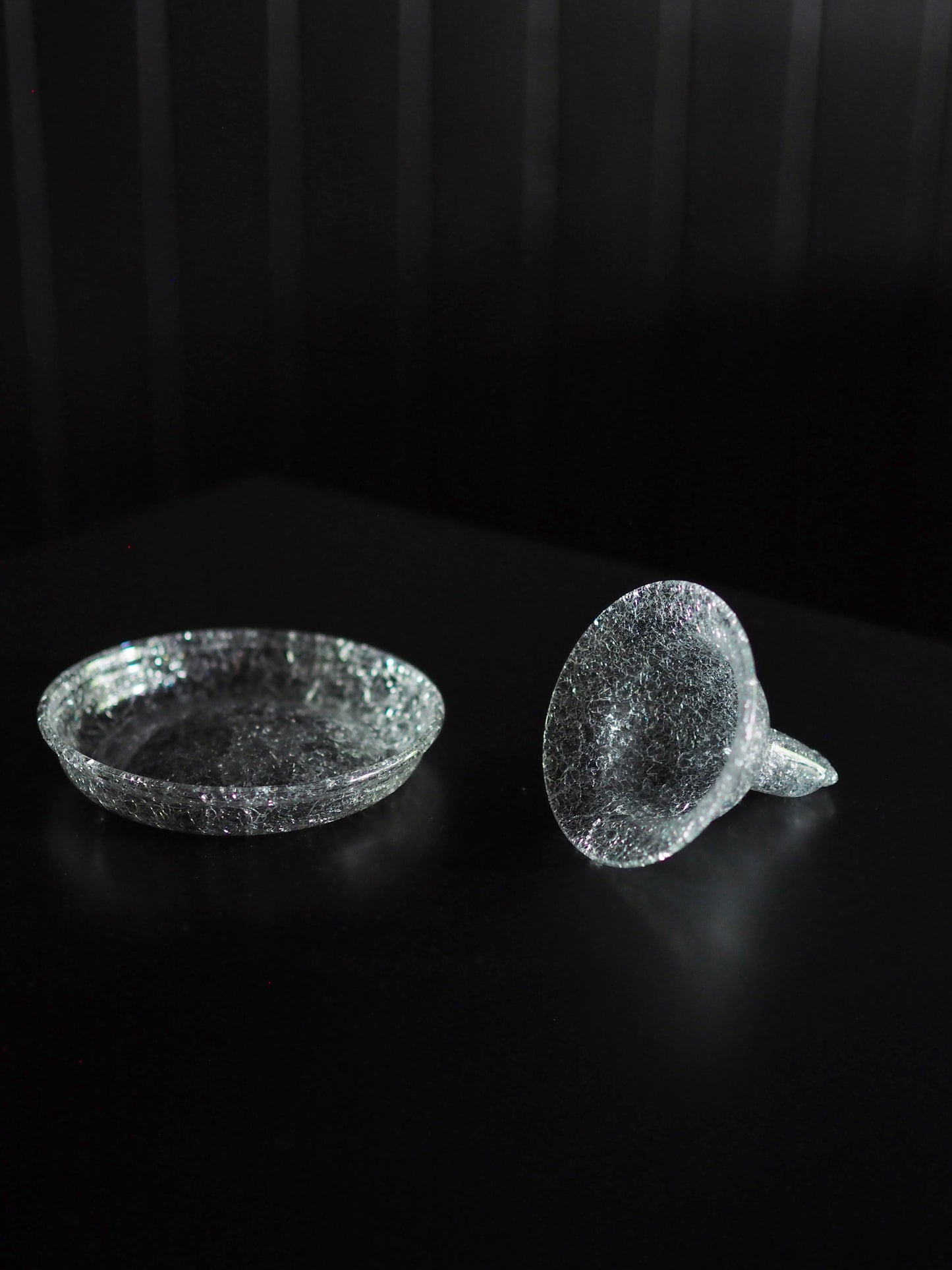 Glass Sculpture, 'Collecting Photos' Ver.3