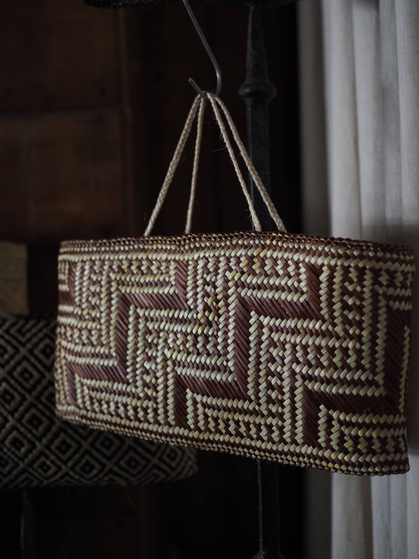 Poutama (Steps of learning/attainment - brown and natural)