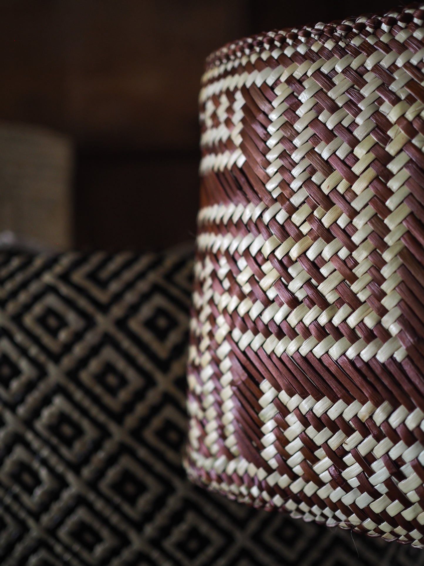 Poutama (Steps of learning/attainment - brown and natural)