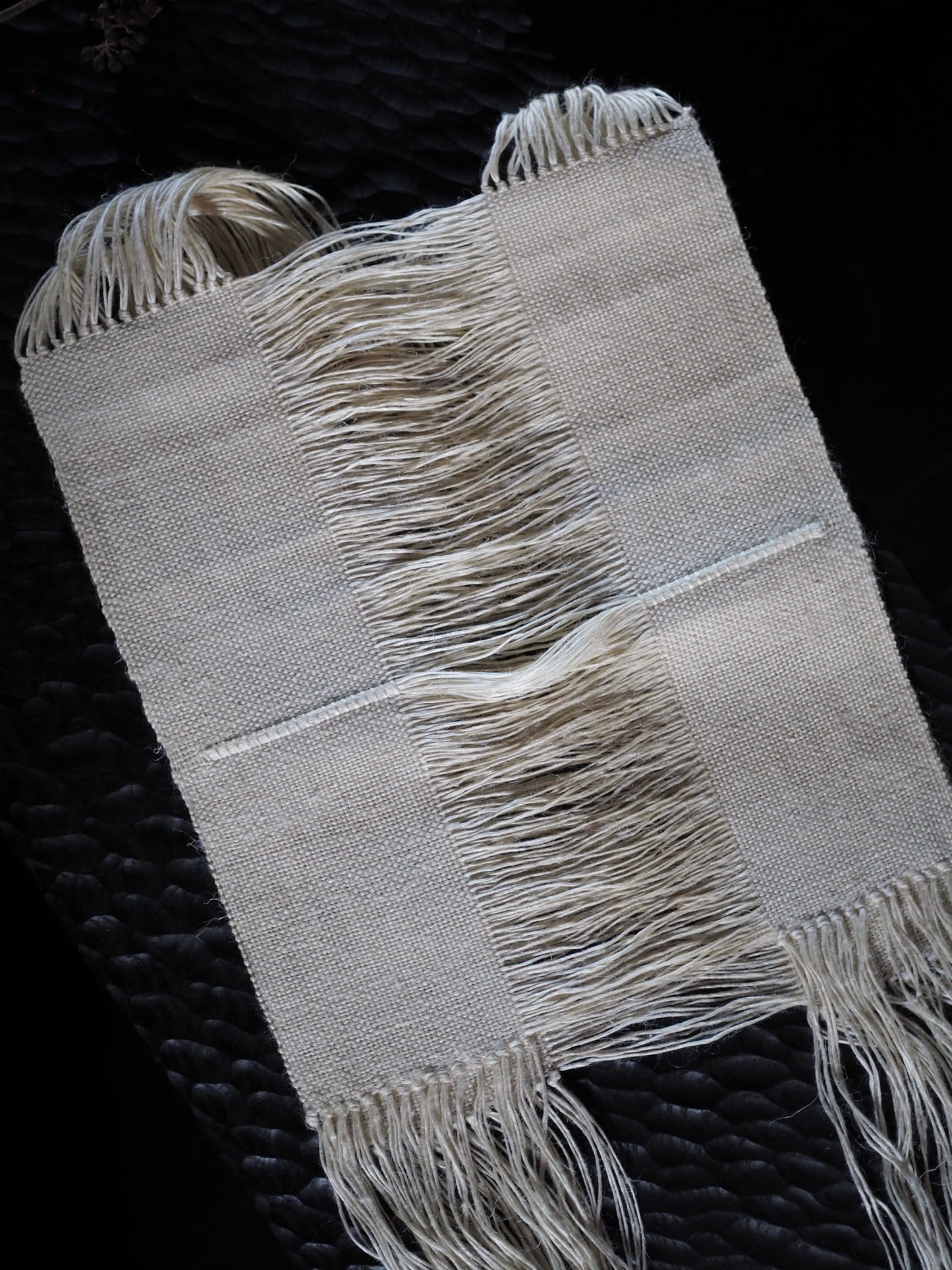 Japanese linen and wool Tapestry, ver.2