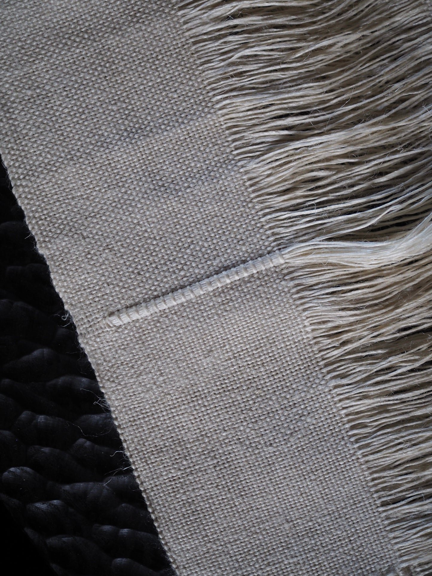 Japanese linen and wool Tapestry, ver.2