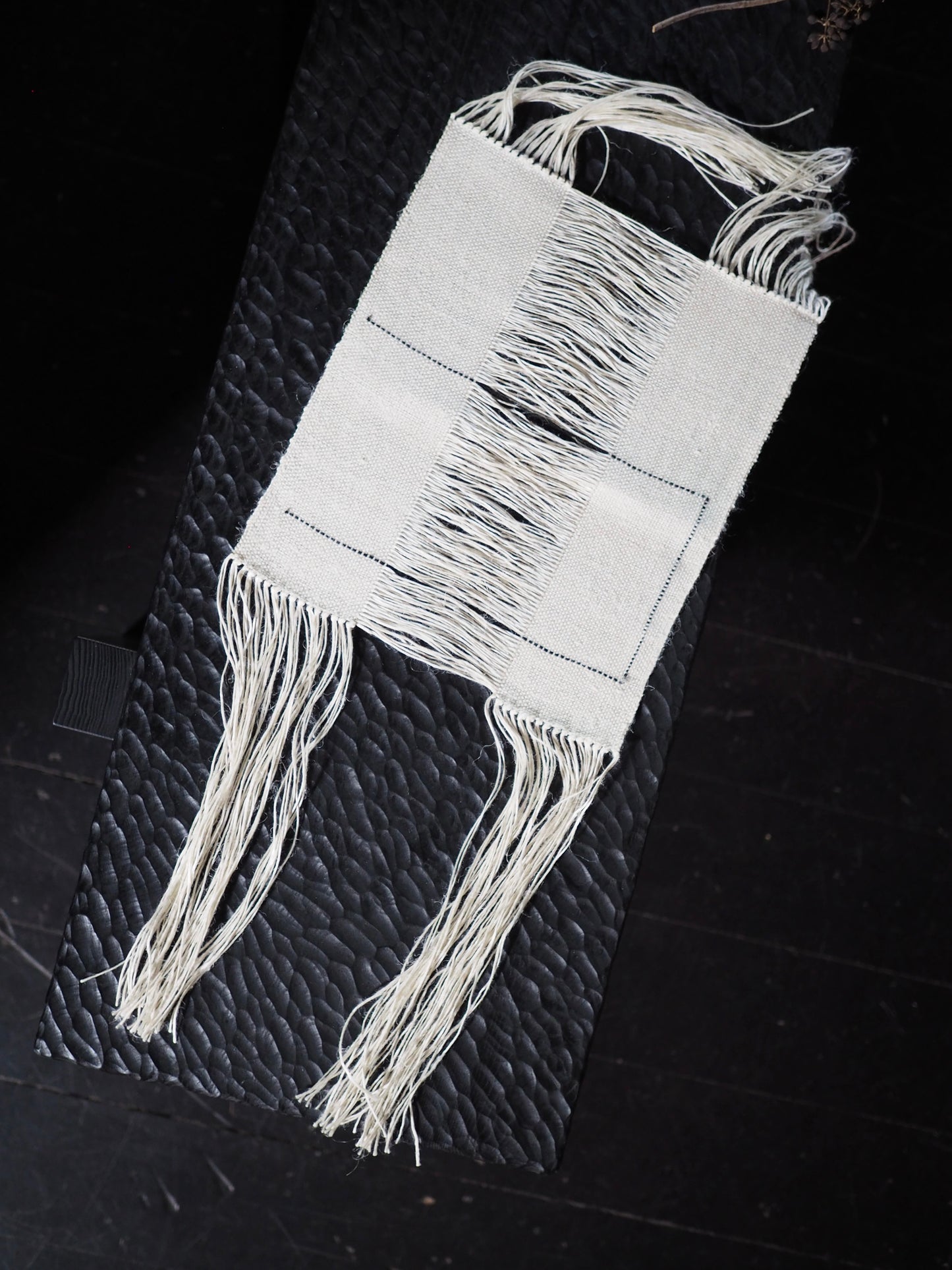 Japanese linen and wool Tapestry, ver.3