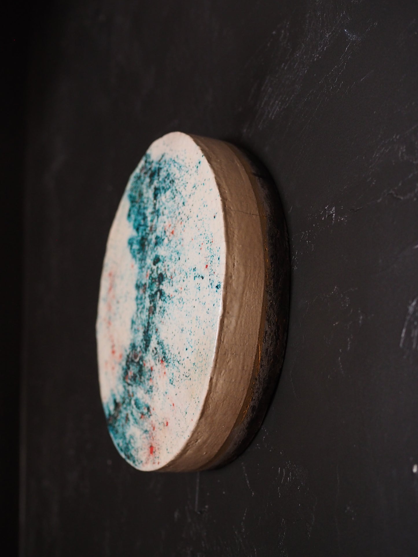 Raku Plinth / Wall art  - Te Wheiao