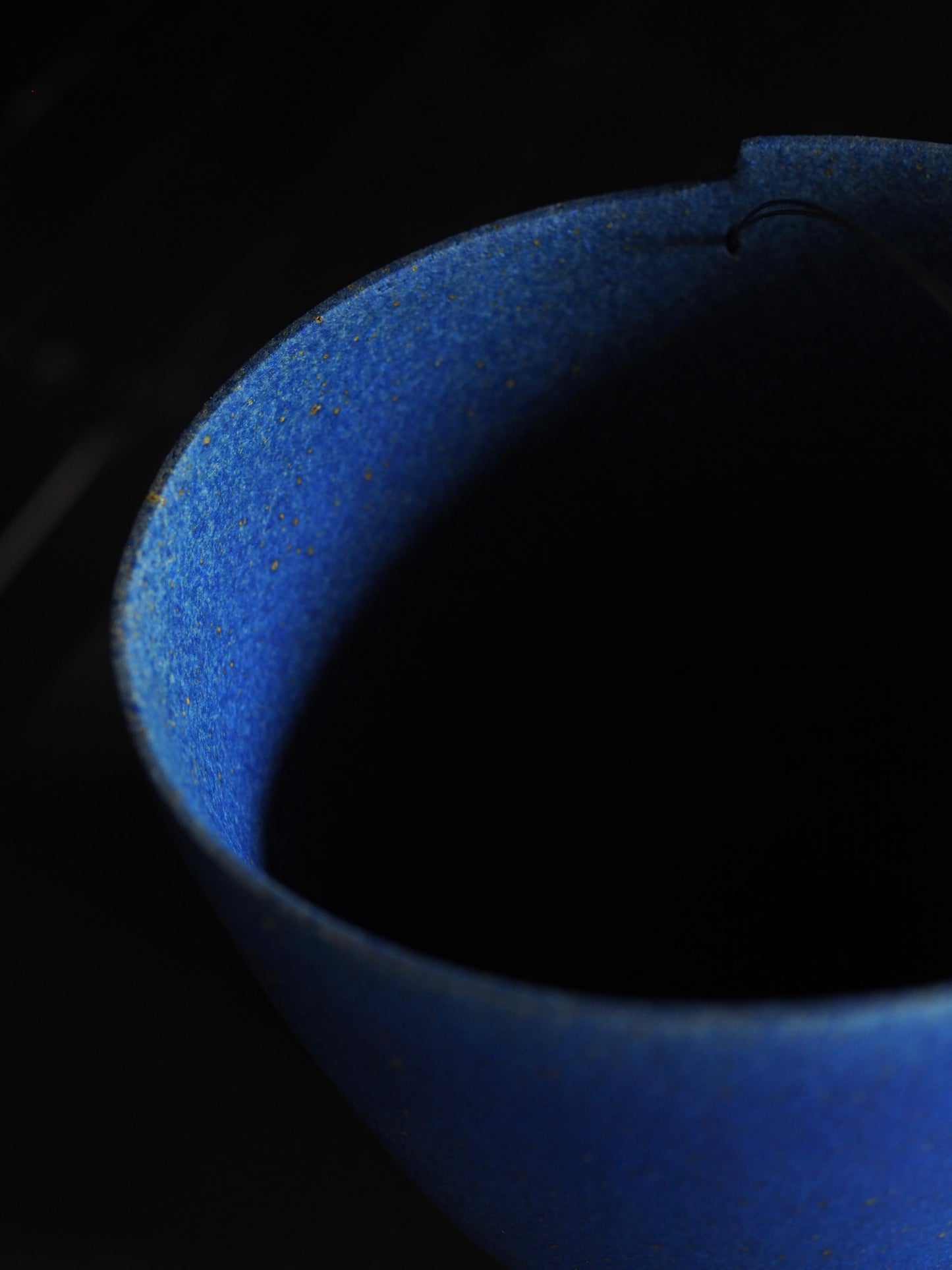 Medium Blue Vessel