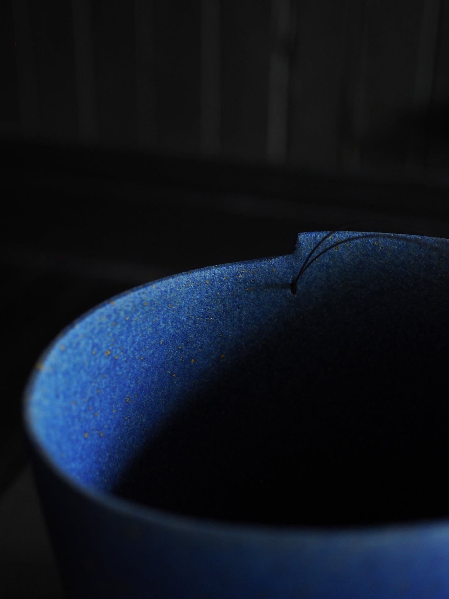 Medium Blue Vessel