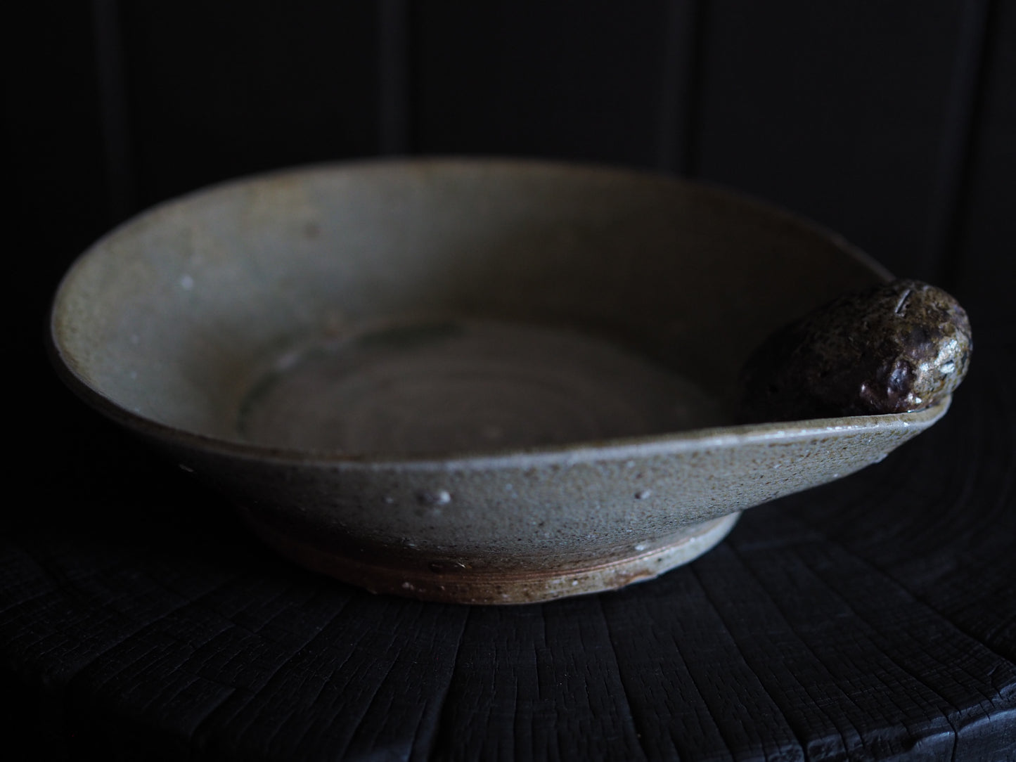 Blue bowl, Slouch bowl