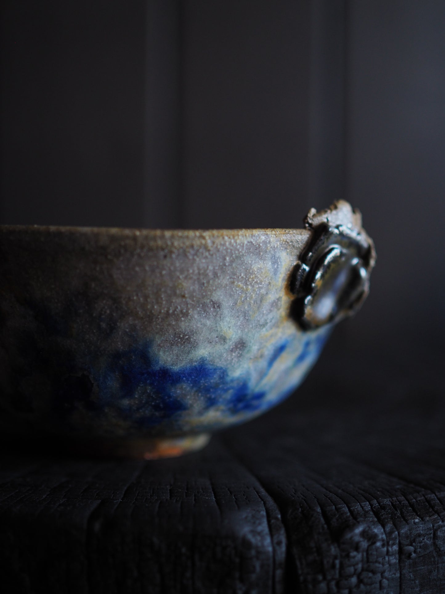 Blue bowl, Slouch bowl