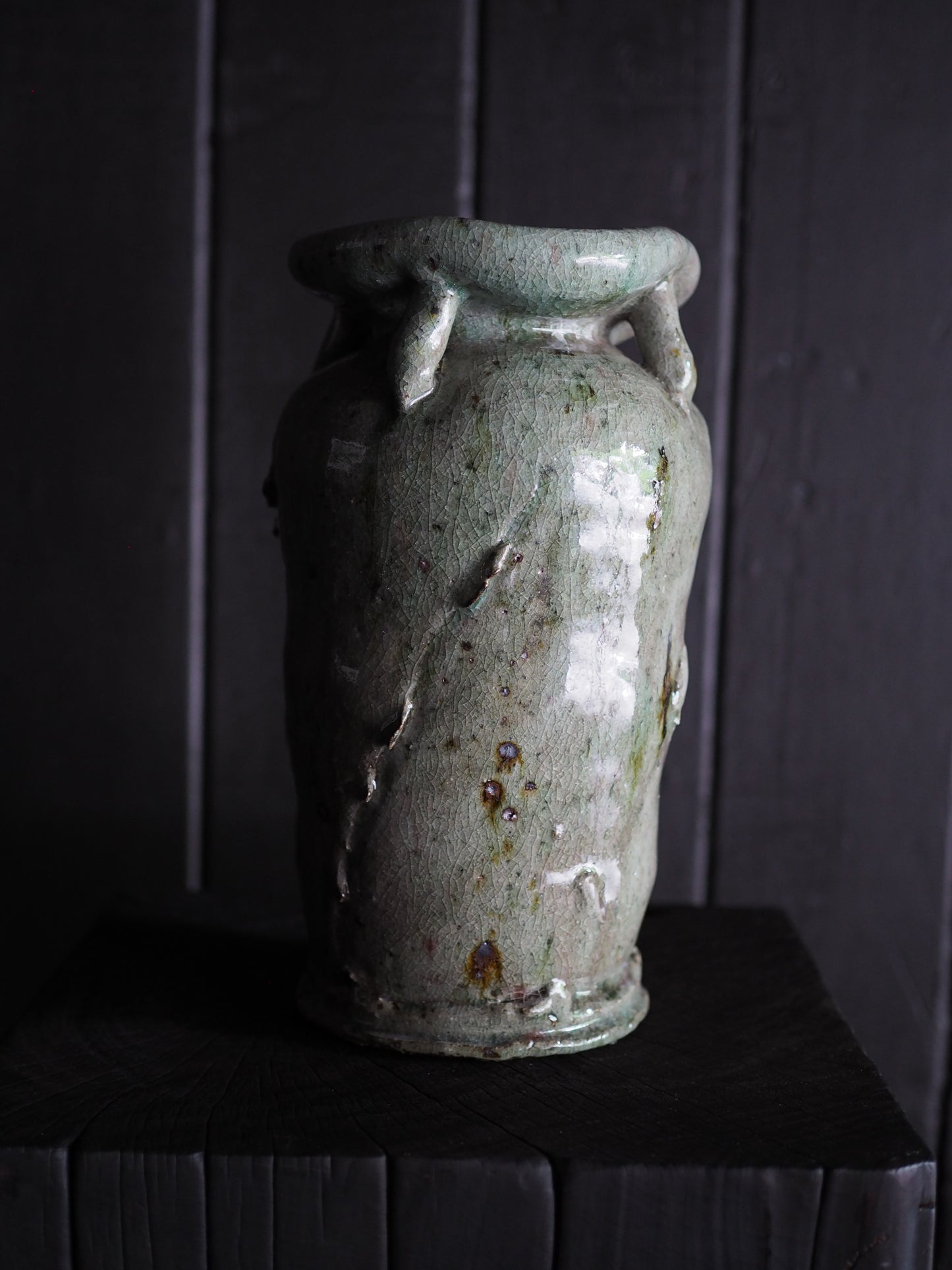 Forest Green Vase