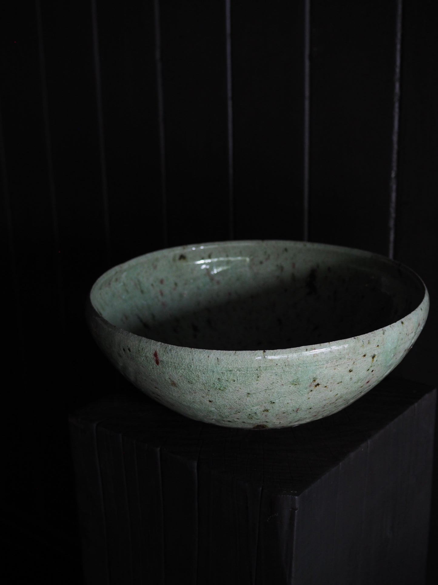 Forest Green Large Bowl