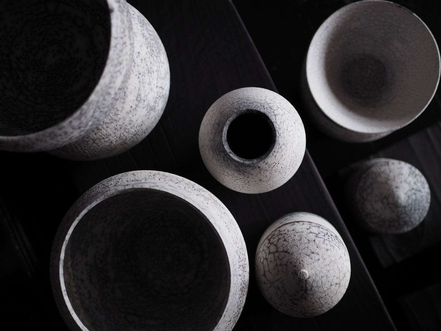 Raku Dry Vase