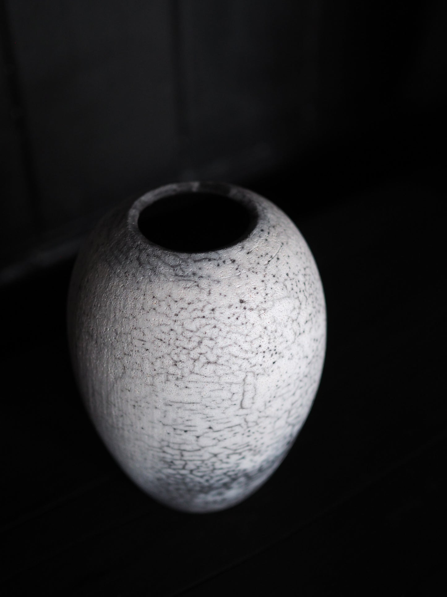 Raku Dry Vase