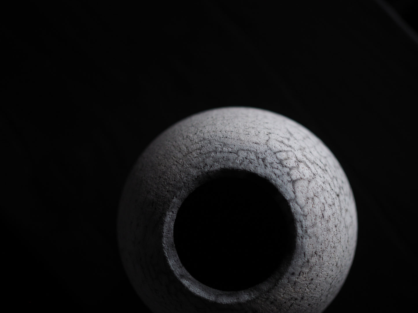 Raku Dry Vase