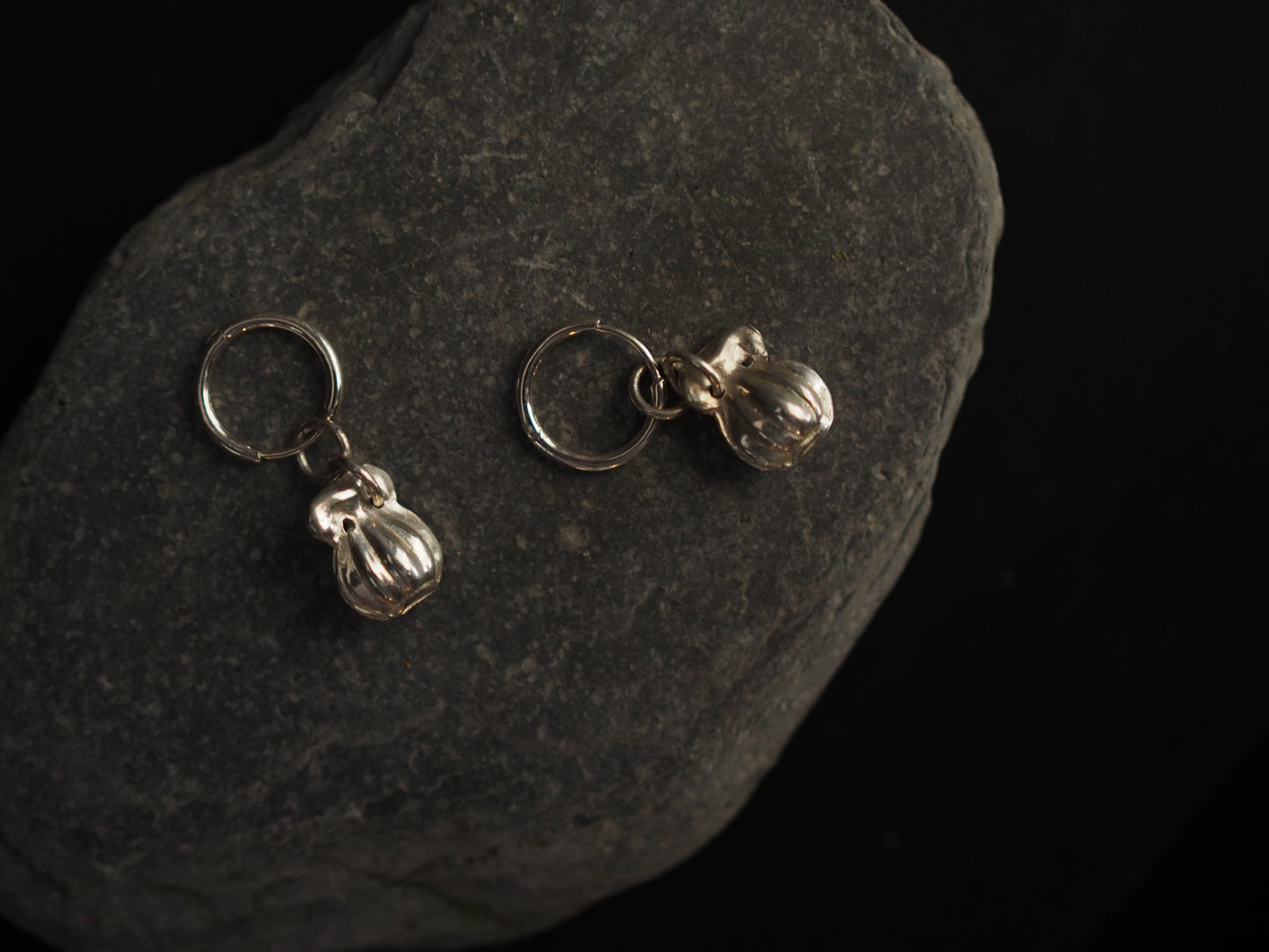 Single Clam Shell Earring