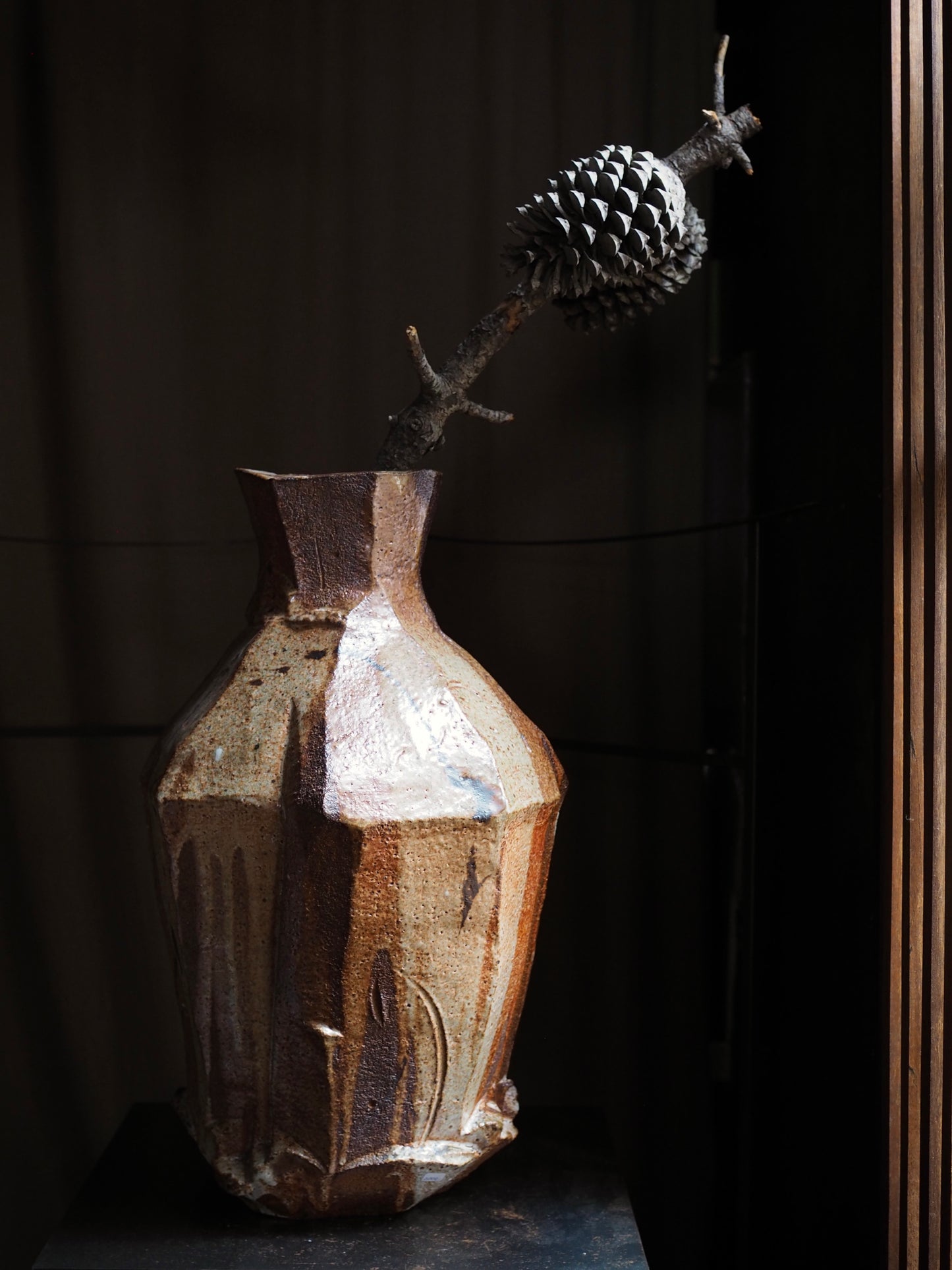 XL Faceted Vase