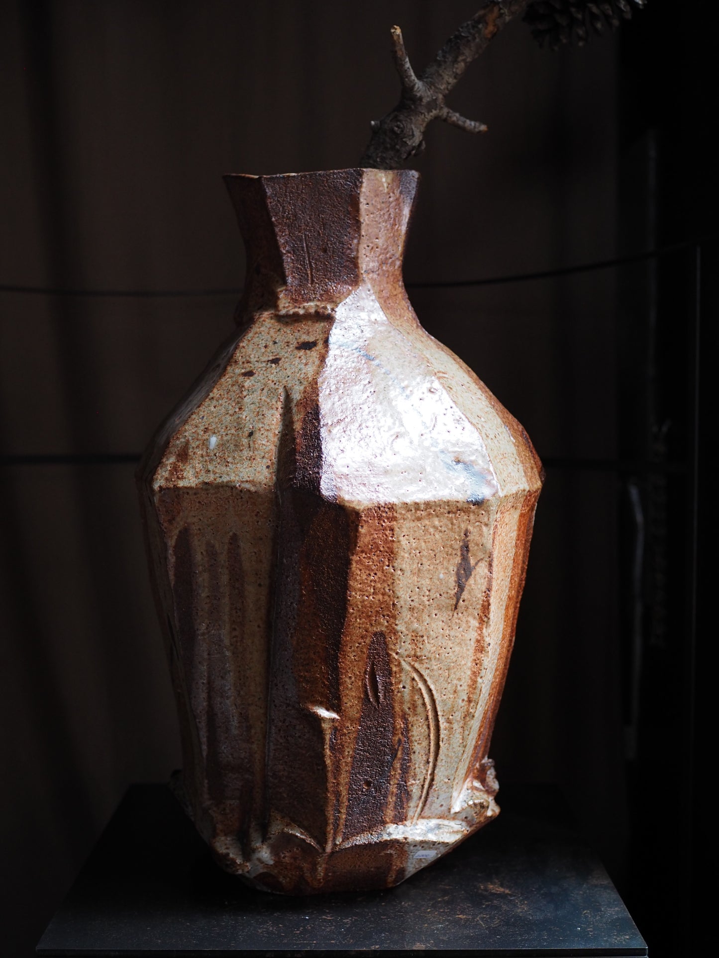 XL Faceted Vase