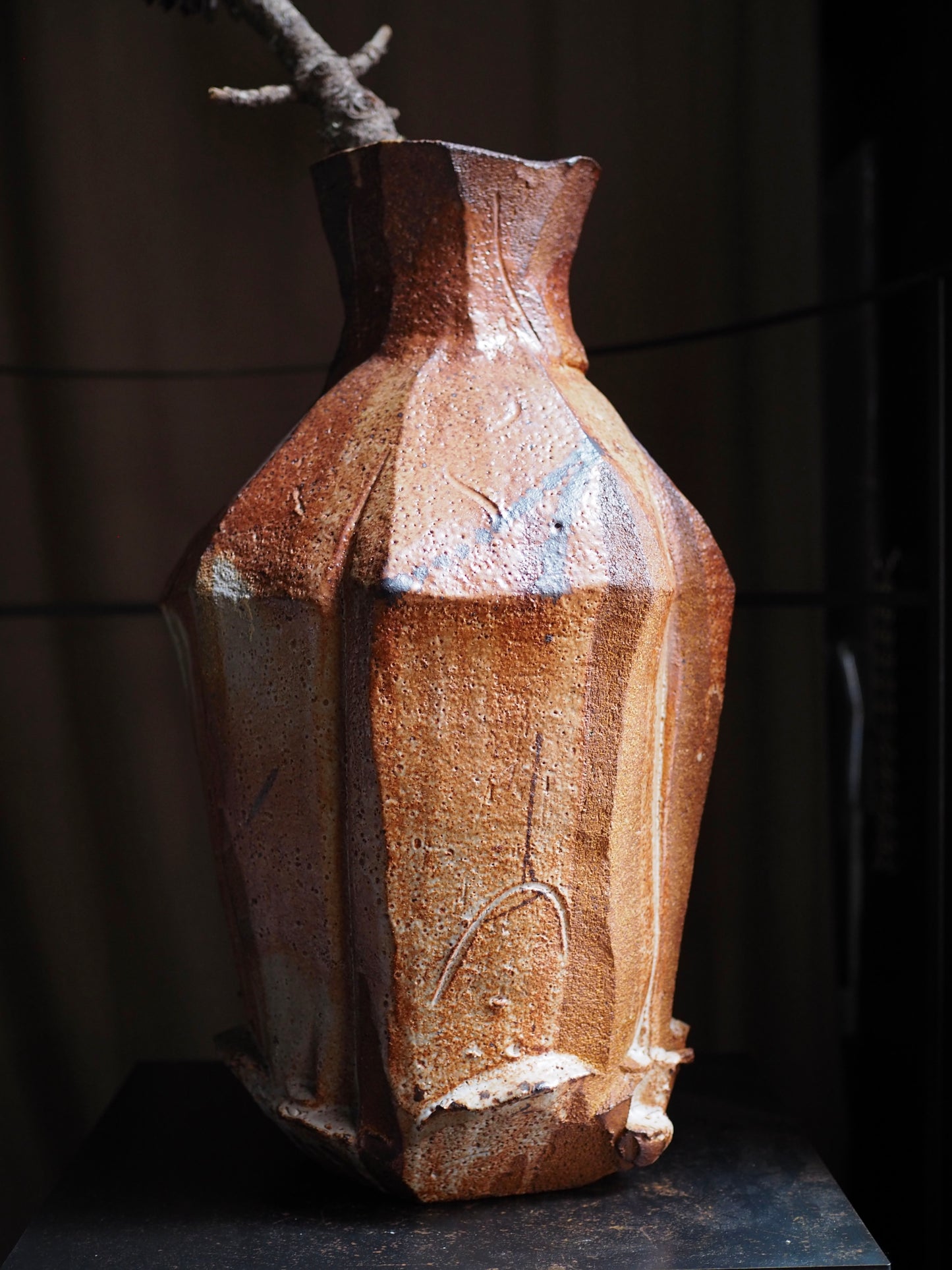 XL Faceted Vase
