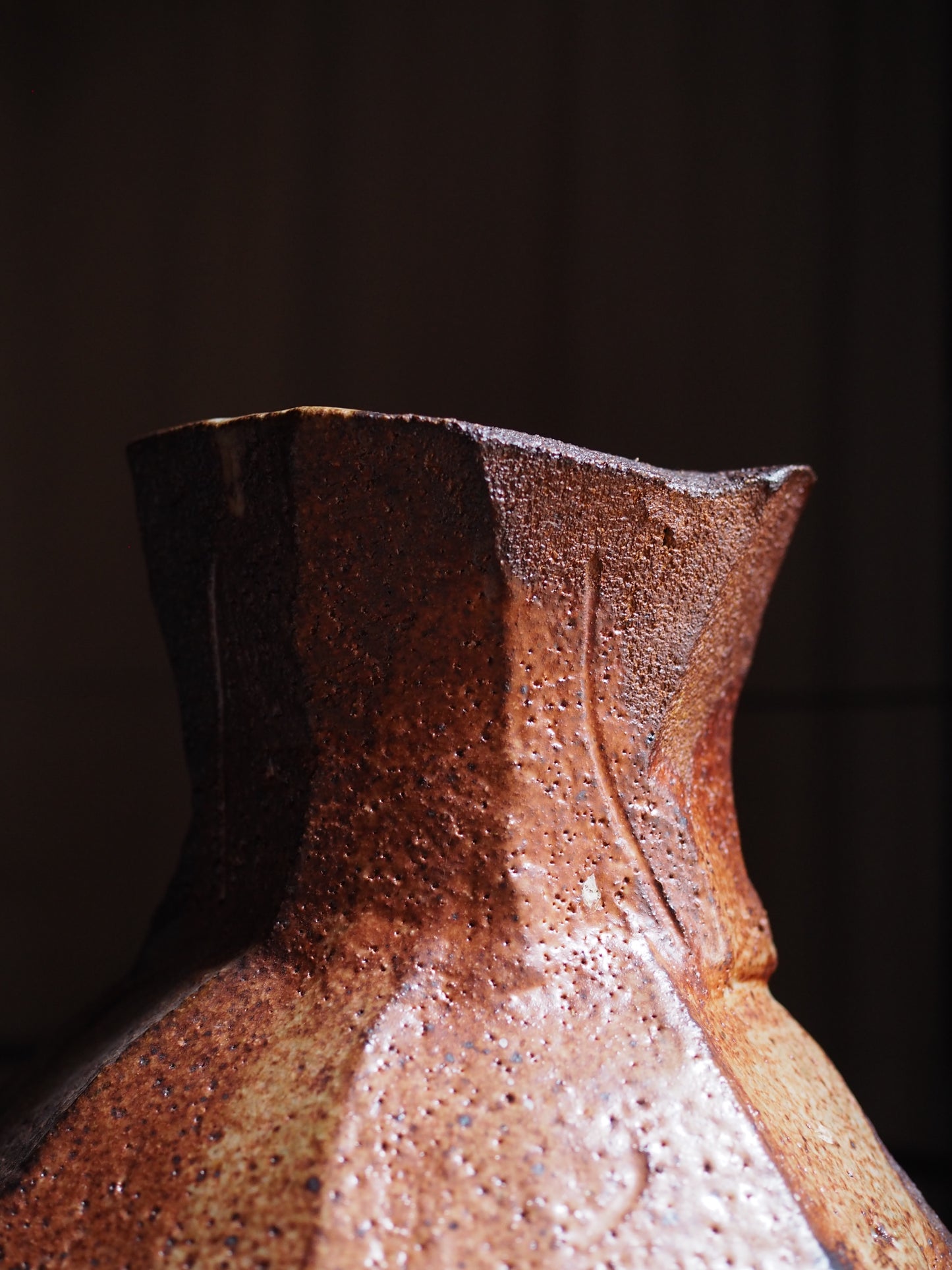 XL Faceted Vase