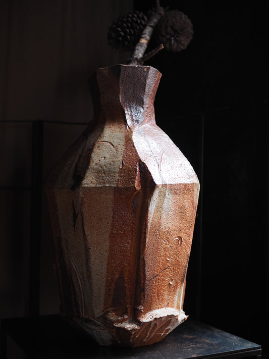 XL Faceted Vase
