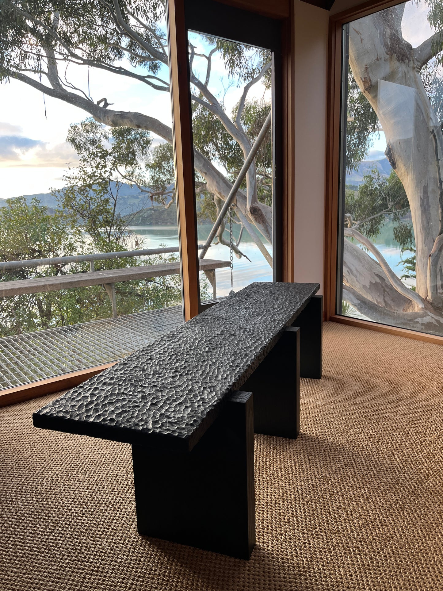 Midnight Ripple Bench