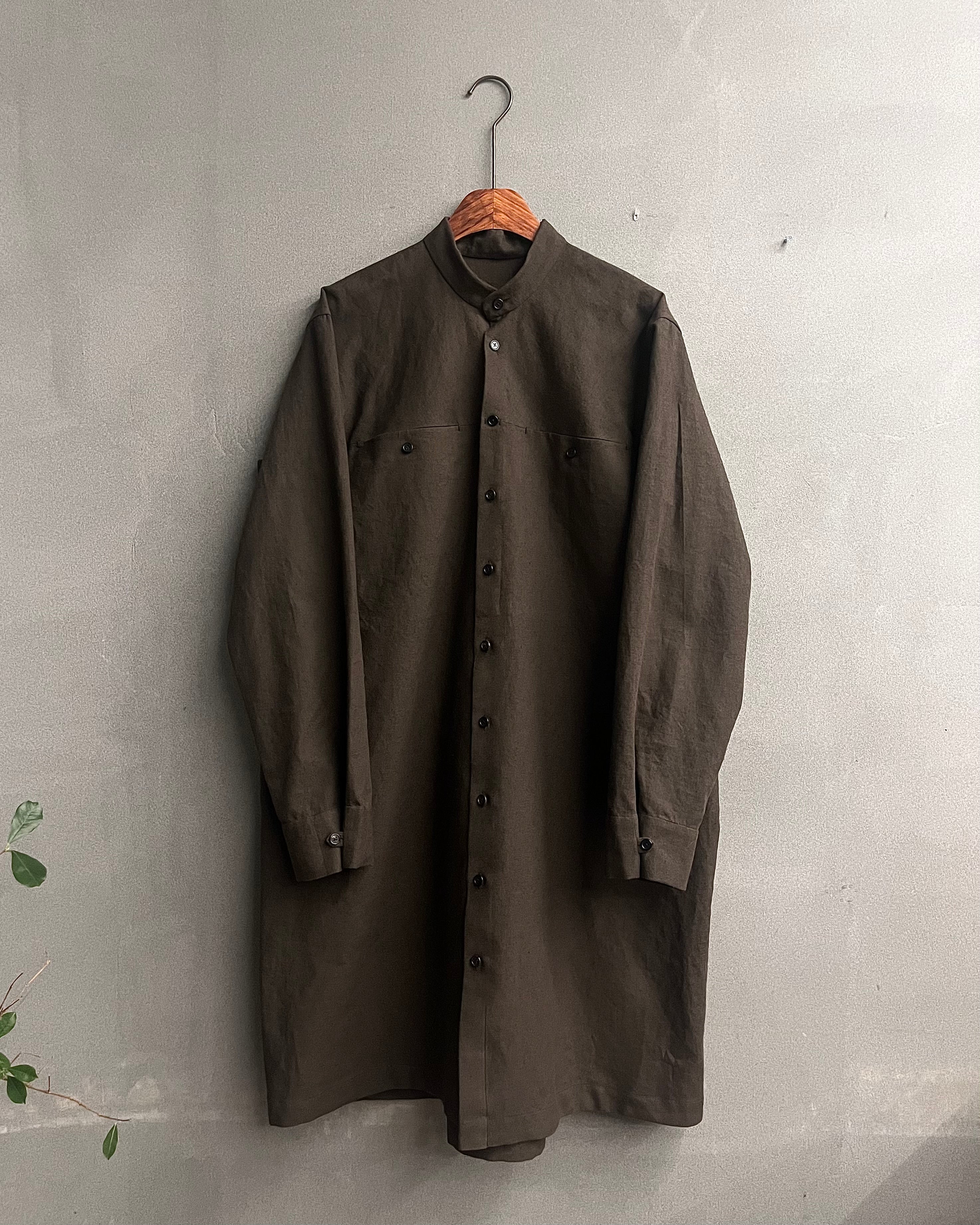 P0904 Yoke Pocket Long Shirt – Public Record