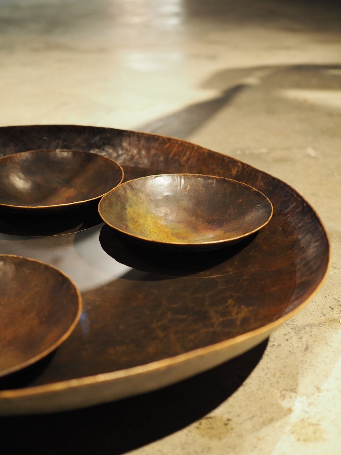 Hand Hammered Copper Bowls