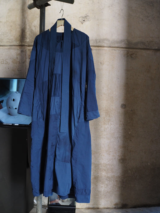 Jogakbo inspired minimal waste dress