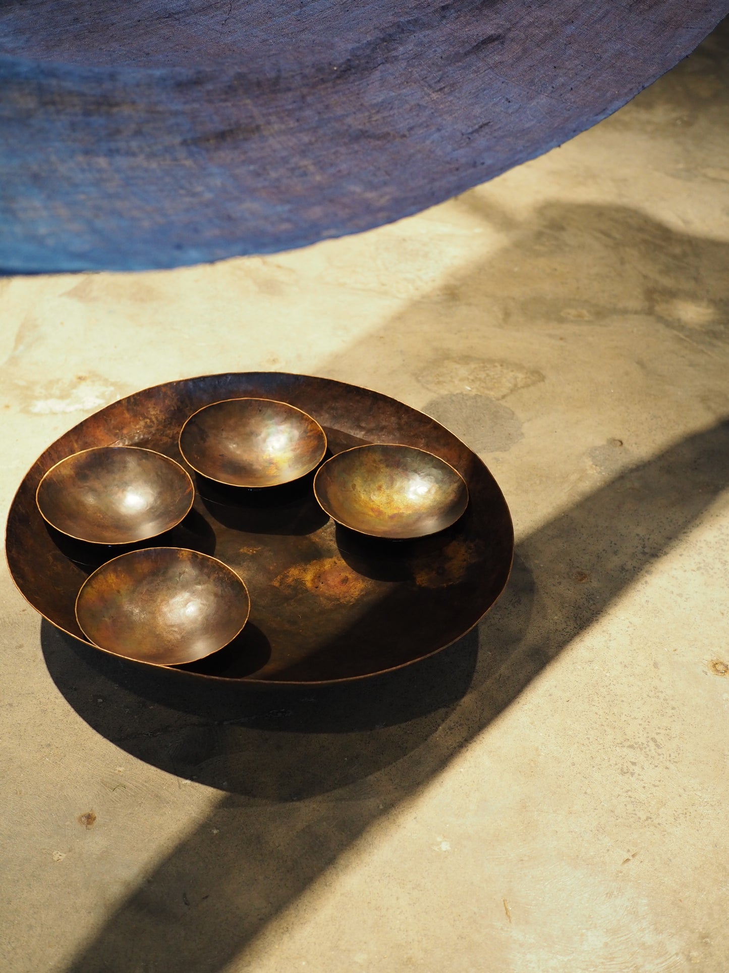Hand Hammered Copper Bowls