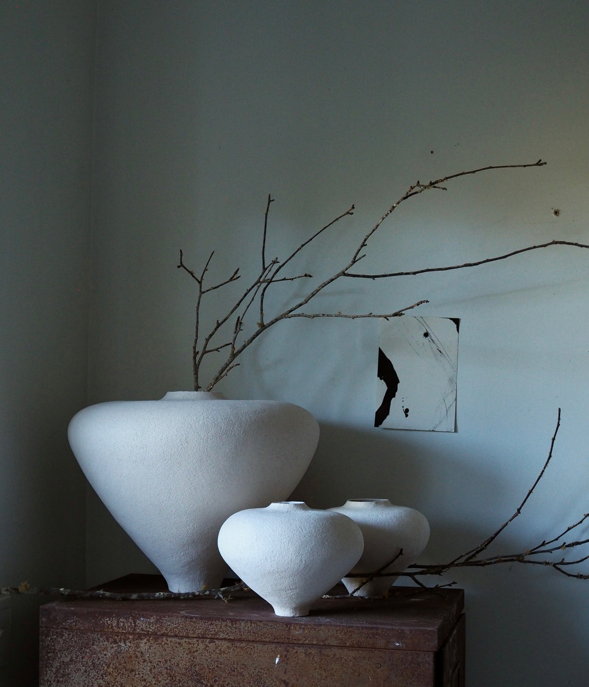 Make your Own Brush with Cabbage Tree Laves & Ink Drawing - Tutor by Jane Burn - Gallery Image